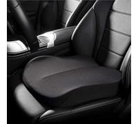 Cuscino Rialzo Sedile Auto per Audi A1 2016-2018 - Cuscino a Cuneo in Memory Foam Spesso Solleva e Dona Comfort Antiscivolo Nero