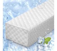Cuscino riempitivo per Lo Spazio tra Le Testiere del Letto, Grigio, Formato King Size - Estensione Rettangolare per Materasso 7,8"x6", Ferma-testiera per Letto, Divano e Tatami, Cuscino cili