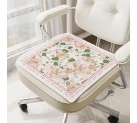Cuscino Rinfrescante, Cuscino per Sedia da Pranzo 45x45cm, Antiscivolo, Pieghevole Lavabile, Ideale per Sedie da Cucina, Soggiorno Ufficio Durante L'Estate,45x45cm,G