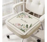 Cuscino Rinfrescante, Cuscino per Sedia da Pranzo 45x45cm, Antiscivolo, Pieghevole Lavabile, Ideale per Sedie da Cucina, Soggiorno Ufficio Durante L'Estate,45x45cm,K