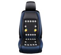 Cuscino Rinfrescante for Auto, Coprisedile Rinfrescante for Auto con Massaggio, 24 Ventole Silenziose, 3 velocità Regolabili, Dispositivo di Raffreddamento for La Guida(Blue,12V)