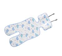 Cuscino Rinfrescante per - Cuscino Termico per Seggiolino Auto Bambini Primi Passi - Rivestimento in Seta Glaciale con Gel, Accessorio per Sedia a Pranzo Compleanno ed Esterni