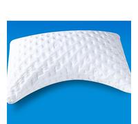 Cuscino rinfrescante per dormire sul lato per alleviare il dolore al collo e alle spalle, cuscino per il collo regolabile in memory foam tagliuzzato