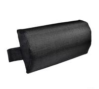 Cuscino rinfrescante per sedia da salotto con cinghia regolabile per rilassarsi all'aperto (colore nero)