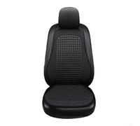 Cuscino rinfrescante per seggiolino auto, realizzato in tessuto di seta per favorire il flusso d'aria e mantenerti comodo durante la guida con tempo caldo (nero)