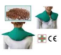 Cuscino Riscaldabile con Semi di Lino Scalda Collo e Spalle Riscaldante Termico