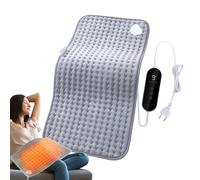 Cuscino riscaldante, 30 x 61 cm, con 9 temperature, per l'inverno, per il collo, la schiena, il ginocchio, i fianchi, l'ufficio, la scrivania, il letto, il Natale, il compleanno