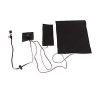 Cuscino riscaldante elettrico 2 in 1 con 3 ingranaggi, temperatura regolabile, impermeabile, USB per gilet, cappotto, compresse riscaldanti