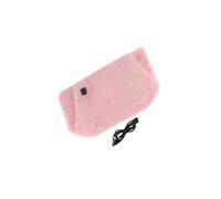 Cuscino riscaldante elettrico con massaggio, cintura elettrica riscaldata in vita per le mestruazioni crampi dolori articolari del corpo, controllo della temperatura a tre livelli, grigio, rosa