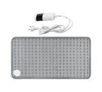 Cuscino riscaldante elettrico con spegnimento automatico, spegnimento automatico in 90 minuti, cuscinetto riscaldato morbido, 29 x 58 cm, controller LCD per spalle posteriori