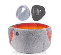 Cuscino riscaldante elettrico - Cuscino addominale regolabile | Cintura per lenire il dolore, dolori mestruali e dolori muscolari, cuscino riscaldante portatile ricaricabile per