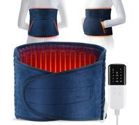 Cuscino riscaldante elettrico per alleviare il dolore alla schiena, 30,5 x 127 cm, con 10 livelli di riscaldamento e spegnimento automatico, scaldamani riscaldato, cuscinetto riscaldante per la