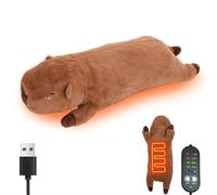 Cuscino riscaldante elettrico per alleviare il dolore mestruale, alimentato tramite USB, portatile, a forma di animale, cuscino termico elettrico imbottito per sollievo dal dolore mestruale al collo