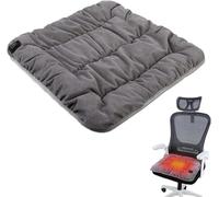 Cuscino Riscaldante Invernale For Sedia, 3 Livelli Di Temperatura, Riscaldamento Rapido, Fodera For Cuscino Riscaldante USB, Cuscinetto Riscaldante Invernale For Esterni, Campeggio(Gray)