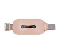 Cuscino riscaldante mestruale portatile senza fili cavo USB con 3 livelli di riscaldamento e 3 modalità di massaggio vibrante per alleviare il mal di schiena e alleviare gli spasmi per le donne rosa