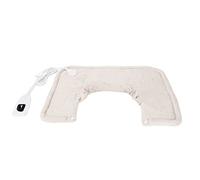 Cuscino Riscaldante Per collo E Spalle, Fascia Per collo Riscaldata con Spegnimento Automatico, Fascia Per collo Riscaldata Elettrica Lavabile a Riscaldamento Rapido con 6 Livelli(EU Plug 220-240V)