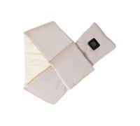 Cuscino riscaldante per collo, scaldacollo riscaldato, riscaldatore per collo riscaldato, ricaricabile, con tasca, catena riscaldante wireless, minerale termica a 3 livelli di riscaldamento, per donne