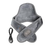 Cuscino riscaldante per collo - USB Velvet 66 x 14 cm 128 g massaggiatore con 3 impostazioni di temperatura | Avvolgimento termico per schiena e spalle, per rilassamento muscolare,