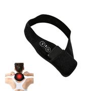 Cuscino riscaldante per il collo, Scaldacollo con controllo della temperatura a 3 livelli, Fascia per il collo indossabile alimentata tramite USB, Allevia il disagio al collo e alle spalle (1PCS)