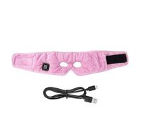 Cuscino riscaldante per il viso dei - cuscinetti riscaldanti per alleviare la pressione | USB Type- con 3 livelli di calore 40-60°C | Maschera in cotone e velluto foxr donna adulto viaggio B