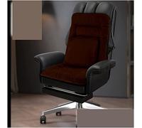 Cuscino riscaldante per sedile riscaldante, cuscino e cuscino lungo seduto e riscaldamento in ufficio Plug in cuscino di seduta in inverno cuscino riscaldante (taglia : caffè)