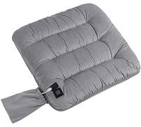 Cuscino riscaldante per sedile riscaldante Usb Cuscino riscaldante elettrico per sedile ufficio Cuscino riscaldante invernale cuscino in peluche (colore : grigio, dimensioni: 40 x 40)