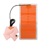 Cuscino riscaldante per vestiti, tappetino riscaldante elettrico, con USB, portatile, impermeabile, per schiena, addome, lombare, riscaldamento per animali domestici