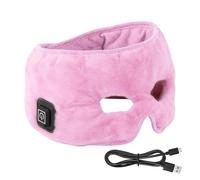 Cuscino riscaldante sinusoidale - Sinus Thermo Relief Mmask, cuscino riscaldante viso con temperatura regolabile per sinusi, tensione nasale, protezione degli occhi per donne, adulti, casa, salone