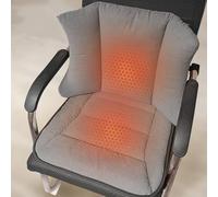 Cuscino Riscaldante, Termoforo Elettrico Grigia, Cuscini Riscaldanti con 3 Livelli di Riscaldamento e Spegnimento Automatico Dopo 4 Ore, Cuscino Caldo per L'inverno