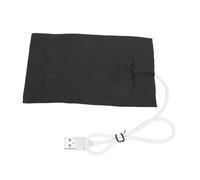 Cuscino riscaldante USB da 5 V, cuscino elettrico per panno, riscaldatore per vestiti, scaldacollo per animali domestici, 15,7 x 9,9 cm, da 45 a 55 ℃, scaldacollo elettrico USB per