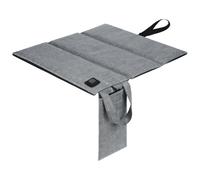 Cuscino riscaldato per sedia, portatile, pieghevole, USB, impermeabile, con controllo della temperatura a 3 livelli, 44 x 40 cm, tessuto Oxford per campeggio, picnic