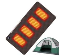 Cuscino riscaldato per seduta, alimentato tramite USB, portatile, per sedia da ufficio, stadio, per adulti, ufficio, stadio, sport, caccia, lavoro, fianchi, vita, spalle, schiena