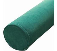 Cuscino Rotondo Cilindrico Cuscino A Rullo Lungo Cuscino Cervicale Rotondo Supporto Iombare Cuscino, Cuscino Cilindrico Con Fodera Rimovibile Per Dormire/sedia/auto/divano(Pine green,12x55cm/4.7x21in)