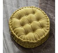 Cuscino rotondo da pavimento, cuscino da meditazione in velluto | Comodi cuscini rotondi per meditazione, sollievo dallo stress, facili da pulire, per soggiorno e camera da letto