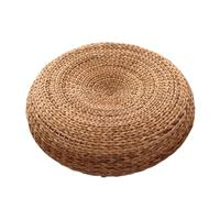 Cuscino Rotondo for Meditazione Yoga Tatami in Rattan Cuscino futon Addensato Cuscino for Sala da tè Intrecciato in Paglia Decorazioni for la casa per Yoga e Mindfulness(Type4)