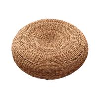 Cuscino Rotondo for Meditazione Yoga Tatami in Rattan Cuscino futon Addensato Cuscino for Sala da tè Intrecciato in Paglia Decorazioni for la casa per Yoga e Mindfulness(Type3)