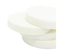 Cuscino rotondo in schiuma ad alta densità, solida imbottitura in schiuma per cuscini di sedie, divani, tappetini, finestre, sedili (spessore 18 cm, 55 x 55 cm), perfetto per comfort e supporto