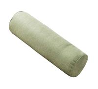 Cuscino rotondo per il collo in lino, cuscino a rullo per supporto lombare lungo, cuscino per il supporto del braccio, cuscino per il sollievo dal dolore al collo, cuscino cilindrico con copertura