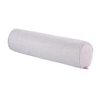 Cuscino rotondo per il collo in lino, cuscino poggiatesta lungo per la zona lombare, cuscino di supporto per il braccio, cuscino per il sollievo dal dolore cervicale, cuscino cilindrico poggiatesta