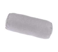 Cuscino rotondo per il collo in lino, cuscino poggiatesta lungo per la zona lombare, cuscino di supporto per il braccio, cuscino per il sollievo dal dolore cervicale, cuscino cilindrico poggiatesta