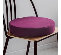 Cuscino rotondo per sedia cuscino rotondo 5 8 cm in memory foam cuscino yoga cuscino imbottito cuscino di sostegno cuscino sedile cuscino per cucina, sala da pranzo, giardino, patio, ufficio, 40 x 40