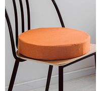 Cuscino rotondo per sedia cuscino rotondo 5 8 cm in memory foam cuscino yoga cuscino imbottito cuscino di sostegno cuscino sedile cuscino per cucina, sala da pranzo, giardino, patio, ufficio, 40 x 40
