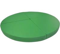 Cuscino rotondo portatile da ballo spesso 10,2 cm, antiscivolo, per casa, studio e fitness, sicurezza e comfort, ideale per allenamento ed esercizio fisico