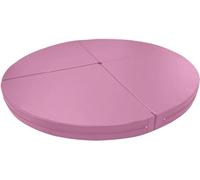 Cuscino rotondo portatile da ballo spesso 10,2 cm, antiscivolo, per casa, studio e fitness, sicurezza e comfort, ideale per allenamento ed esercizio fisico
