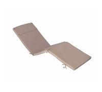 Cuscino Sao Tome Lettino in Poliestere cm 194,5x59 Tortora CU805637 DecHome