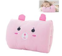 Cuscino scaldamani per bambini a forma di cartone animato, cuscino da abbracciare in peluche per bambini, essenziale da viaggio, per pisolino debole (coniglio)