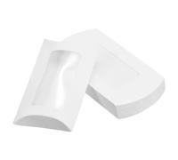 Cuscino Scatole,100pz Carta Scatola con Corde 4.5 x 2.8 ",Bianco