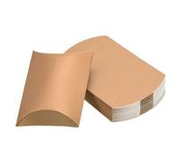 Cuscino Scatole,50pz Matrimonio Regalo Scatole Carta Scatola 4.5 x 2.8",Oro Tono