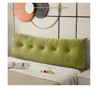 Cuscino Schienale Letto 1pc Bed Cushion Large Backrest Triangle Cushion Soft Comforts And Dormitory Bedroom Simple Detachable Pillows For Bedroom Decor(Light green,80x40x12cm)
