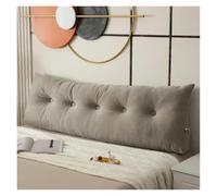Cuscino Schienale Letto 1pc Bed Cushion Large Backrest Triangle Cushion Soft Comforts And Dormitory Bedroom Simple Detachable Pillows For Bedroom Decor(Dark grey,120x40x12cm)